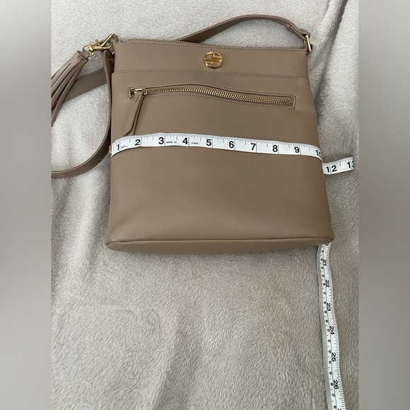 Segolene Beige Leather Purse With imperfections on the strap see pics - Picture 2 of 14